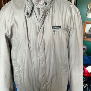 Members Only Men's Light Brown Jacket